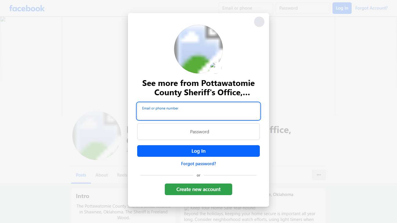 Pottawatomie County Sheriff's Office, Oklahoma Shawnee OK Facebook